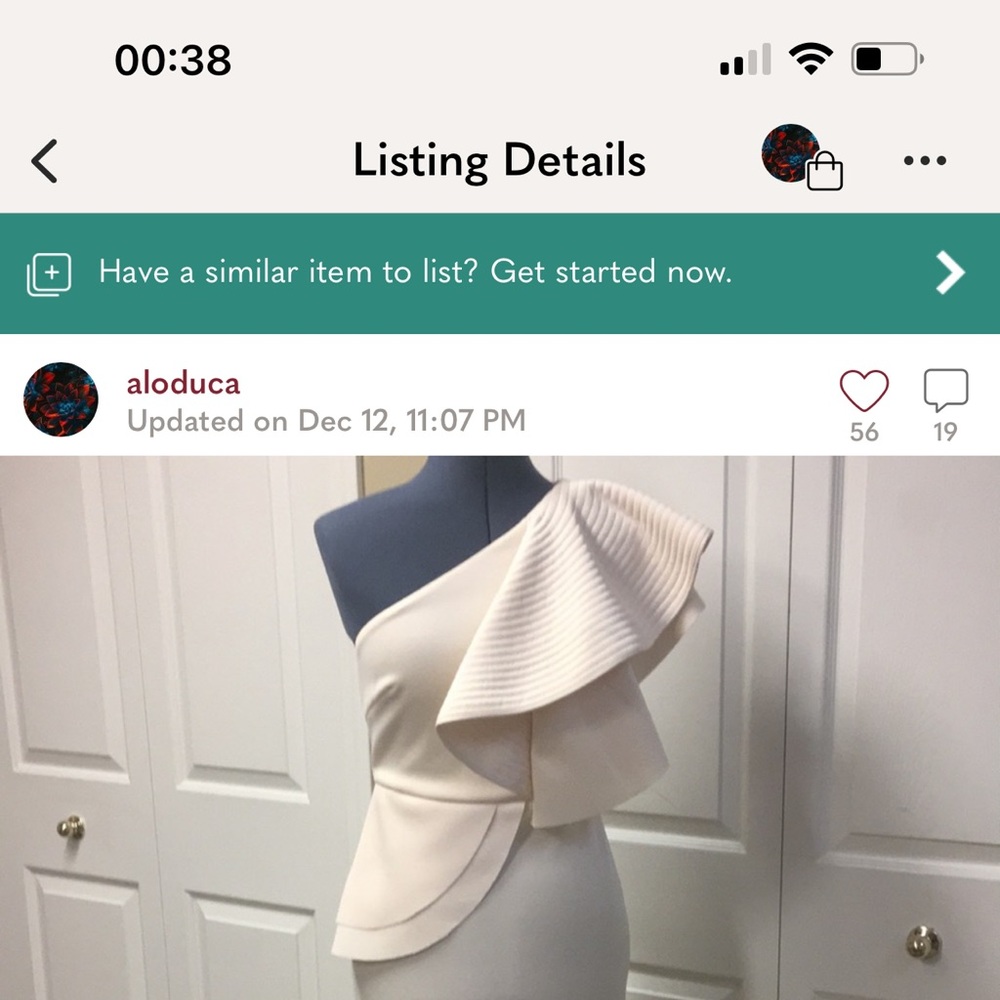 PLEASE RETURN MY ASOS CREAM DRESS🙏🏻🤍 - Picture 2 of 3